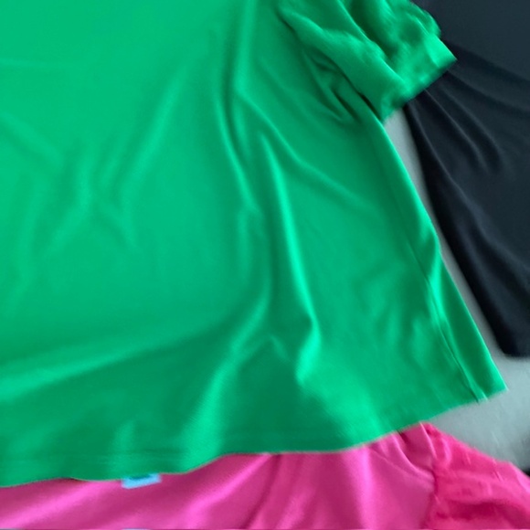 Bundle 4 CeCe Women's Mixed Media Puff Sheer Short Sleeve Knit Tops - Picture 3 of 10